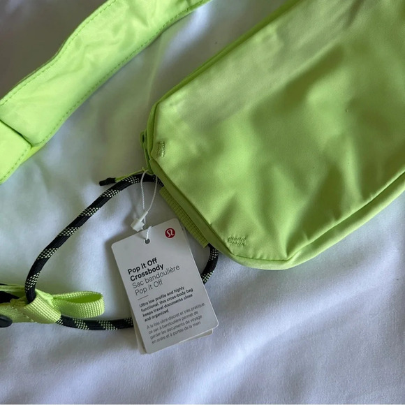 🆕💛 Lululemon Pop it Off Crossbody - Neo Mint - Picture 2 of 6